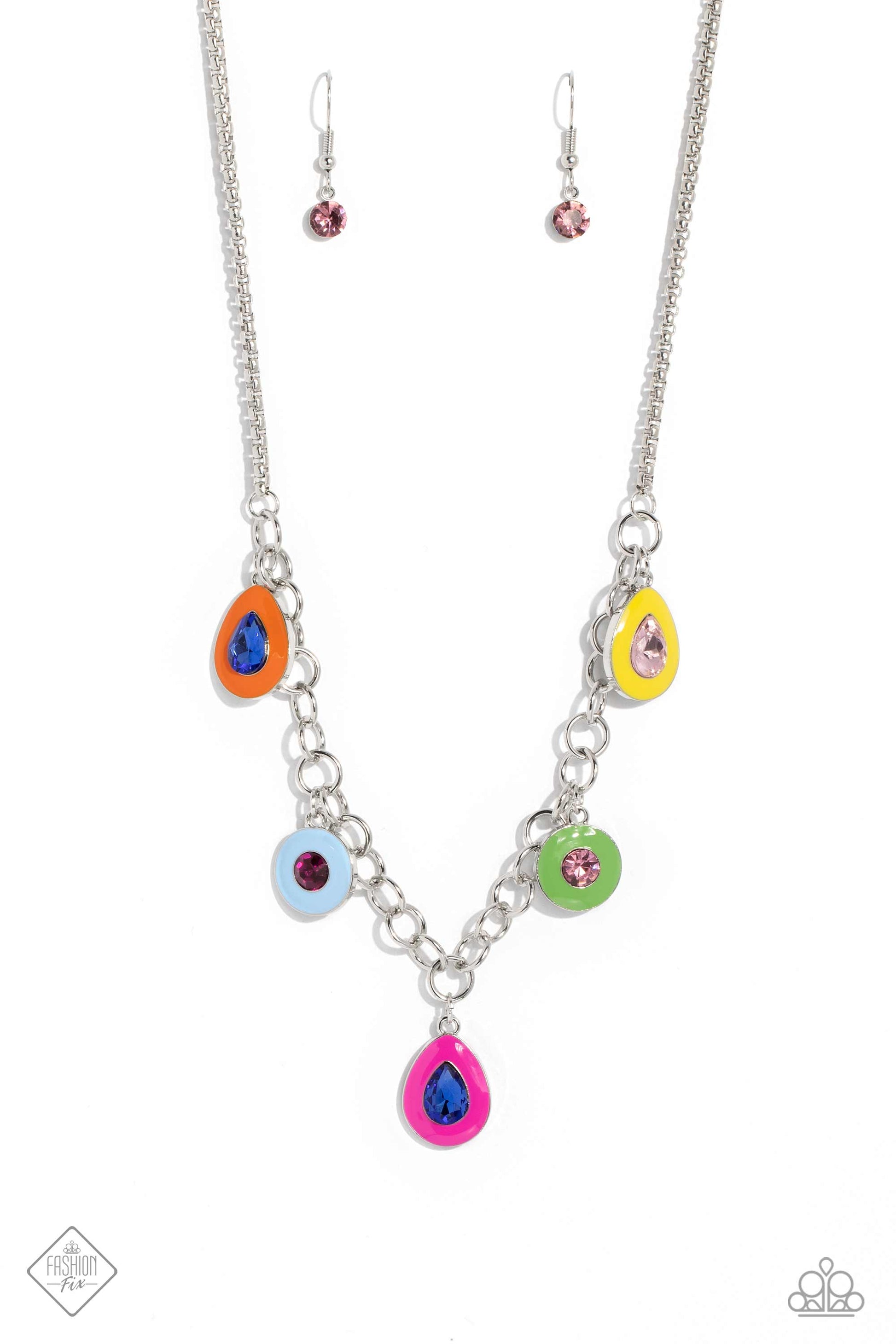 Colorblock Craze - Multi necklace