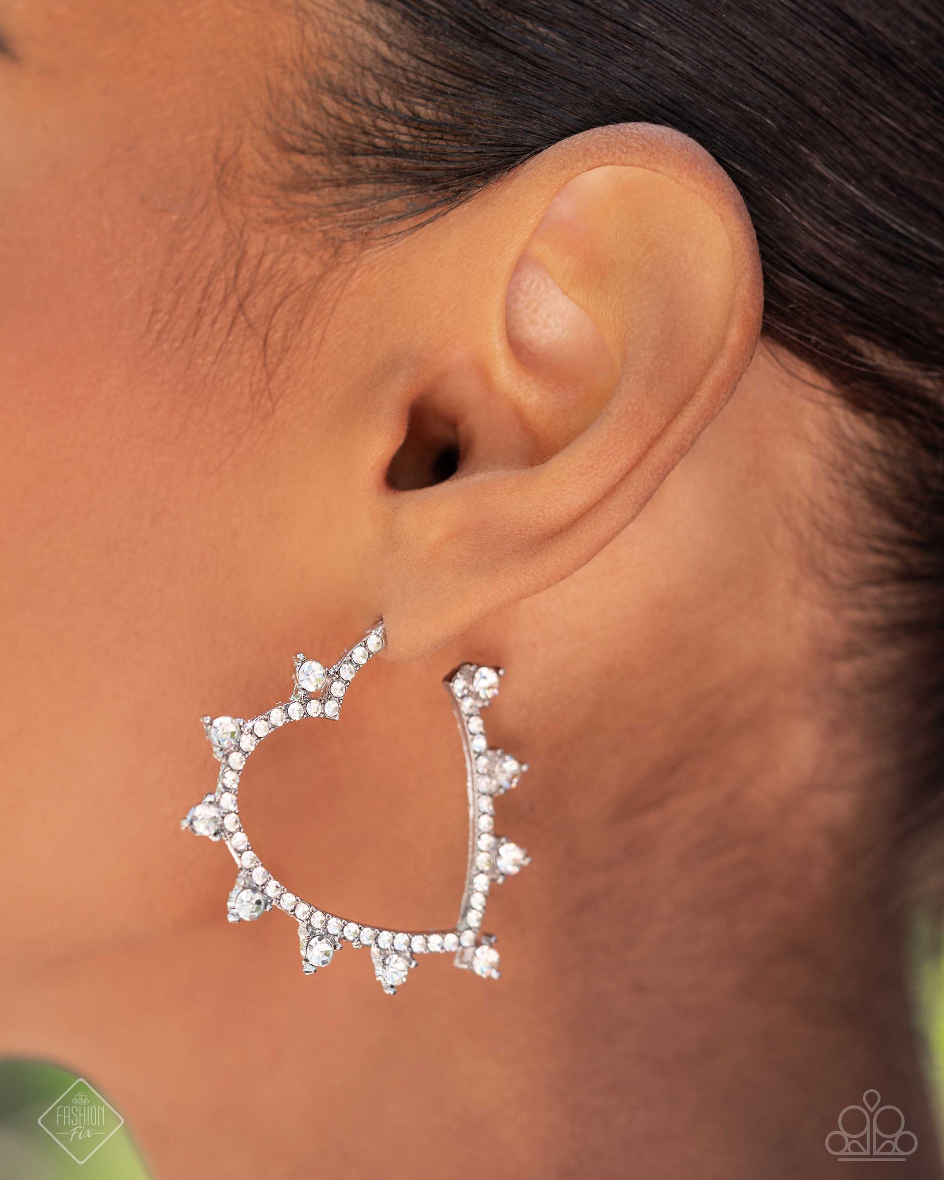 Excessive Embellishment - Silver Necklace Set
