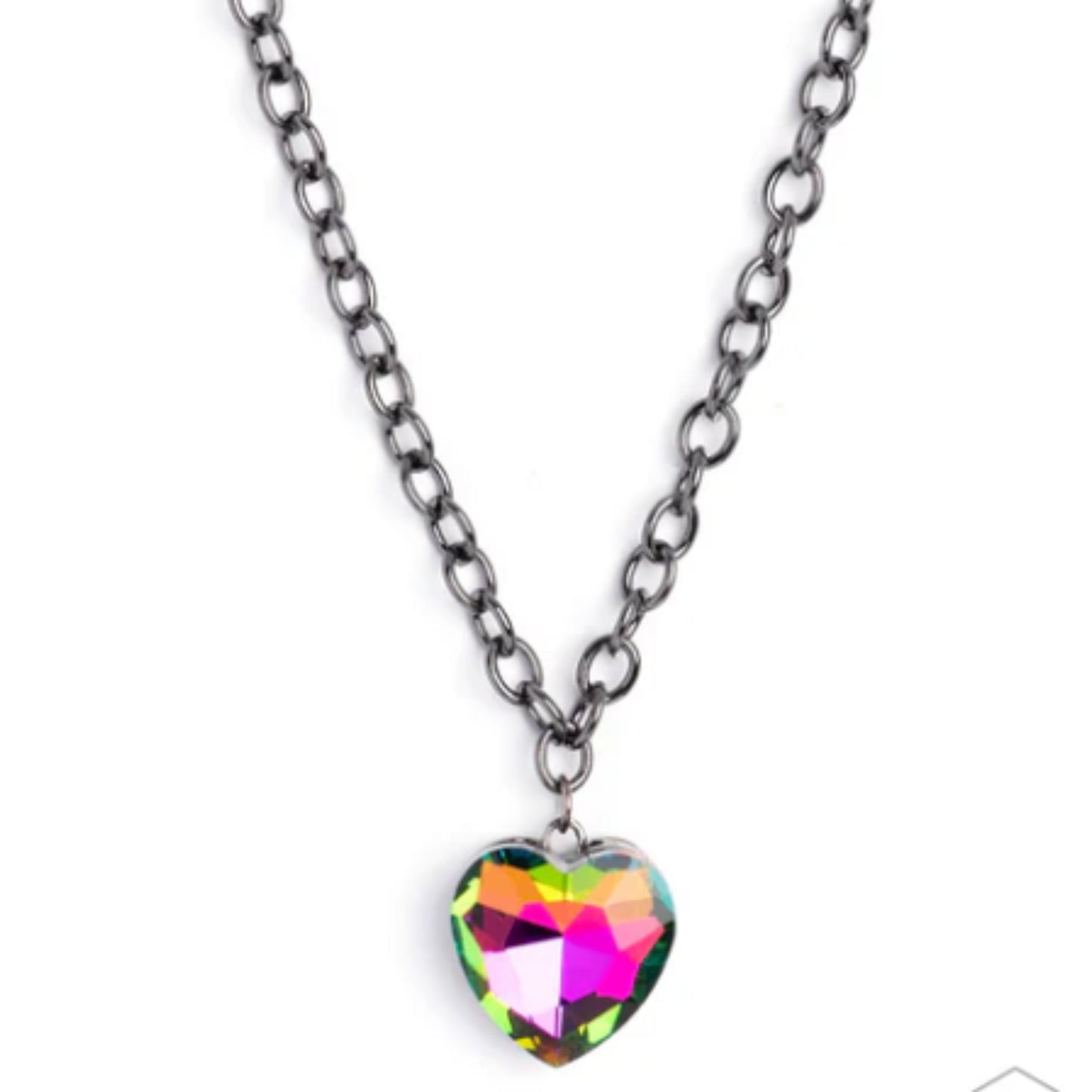 Flirtatiously Flashy - multi - Paparazzi necklace