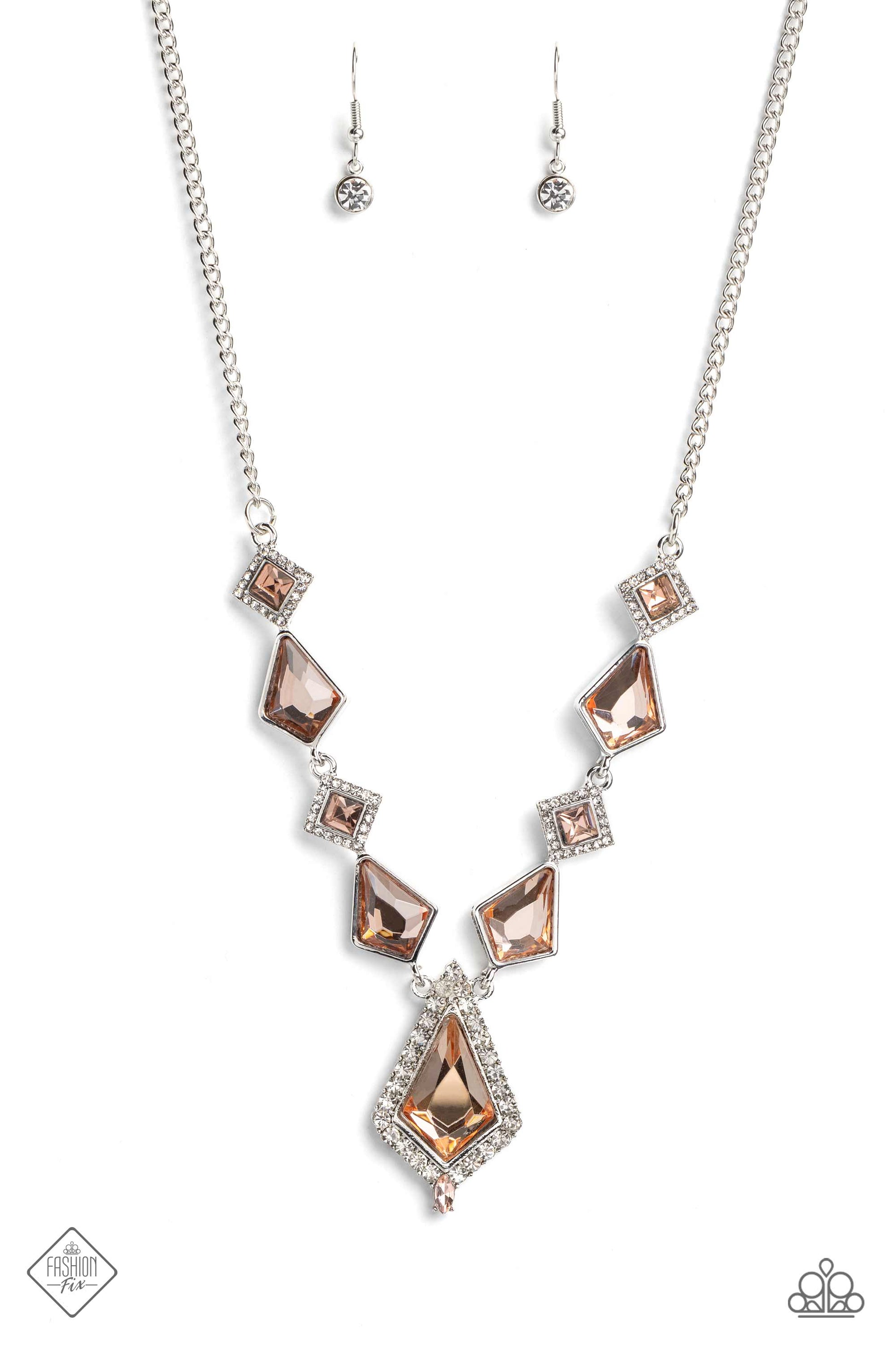 Sharp Showroom - Orange Necklace set