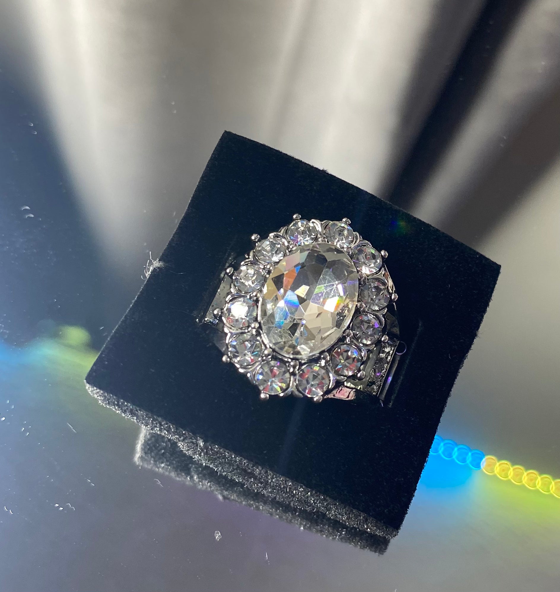 Moxie Magic - white - Paparazzi ring