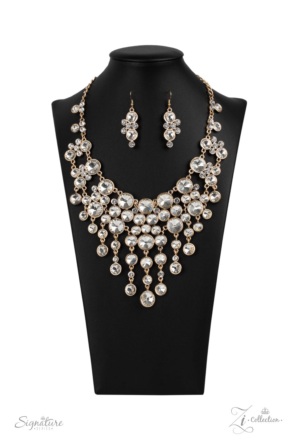 The Rosa Gold Bold Necklace - GODDESSBLINGS