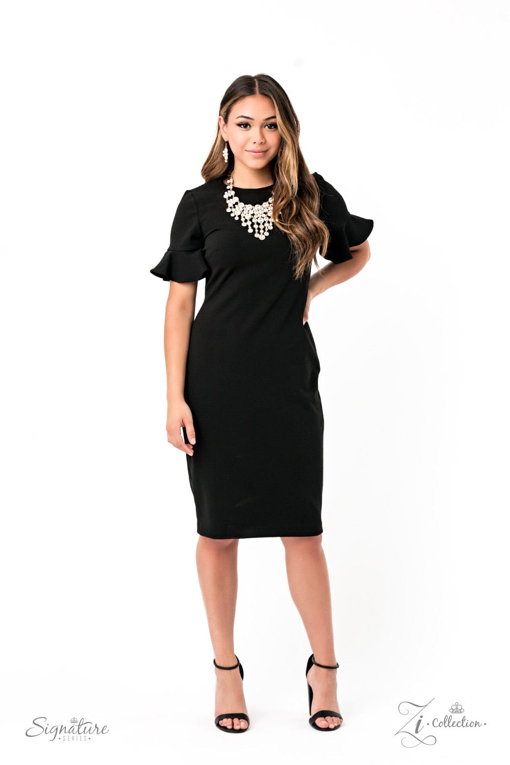 The Rosa Gold Bold Necklace - GODDESSBLINGS