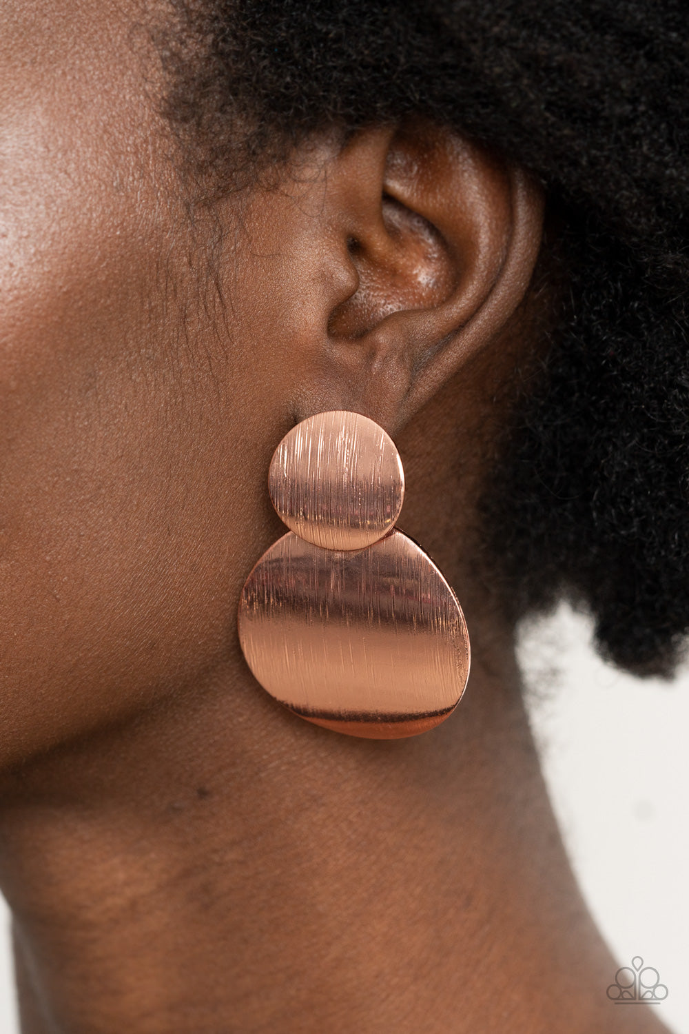 Here Today, GONG Tomorrow - Copper Earring - GODDESSBLINGS