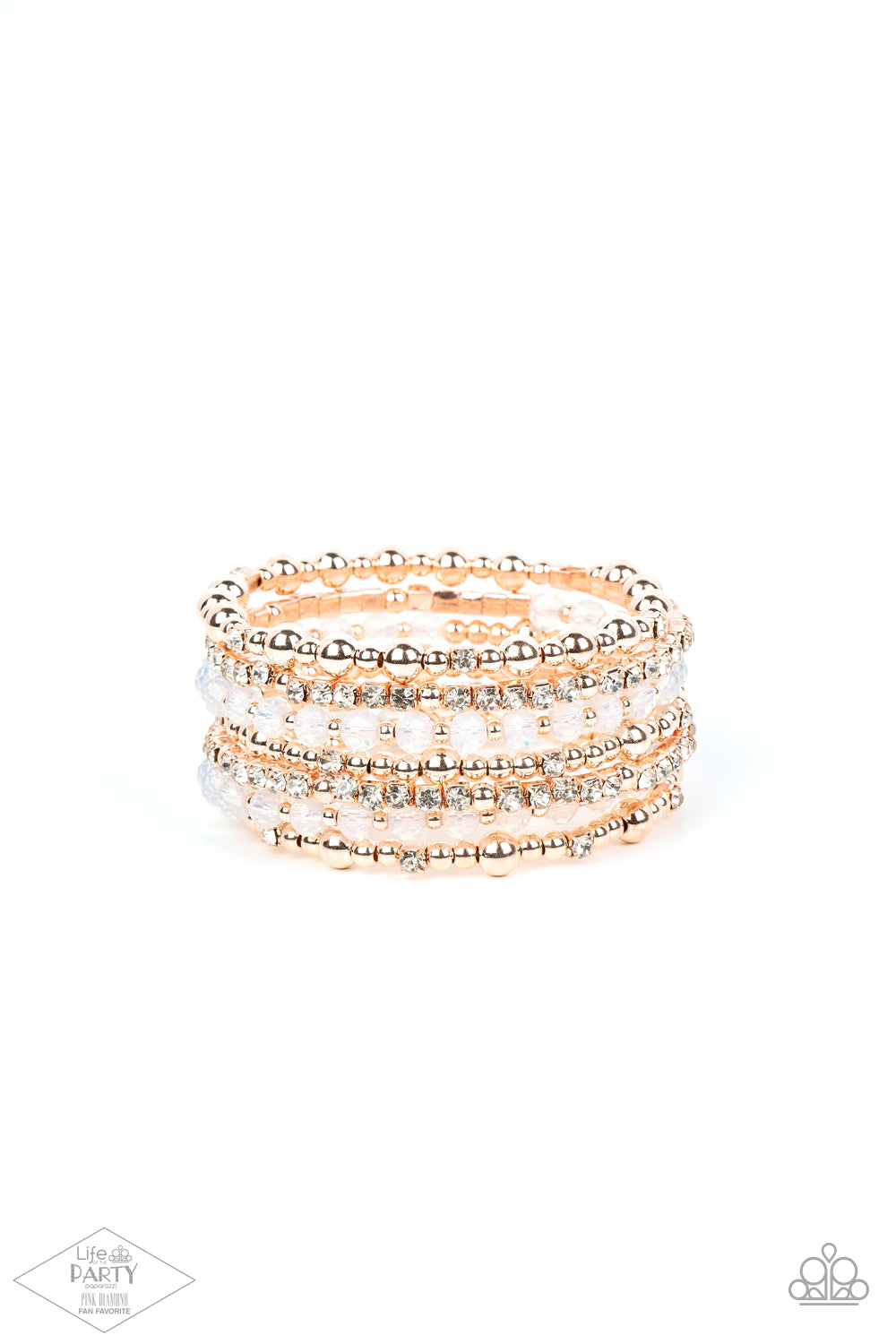 ICE Knowing You - Rose Gold Bracelet - GODDESSBLINGS