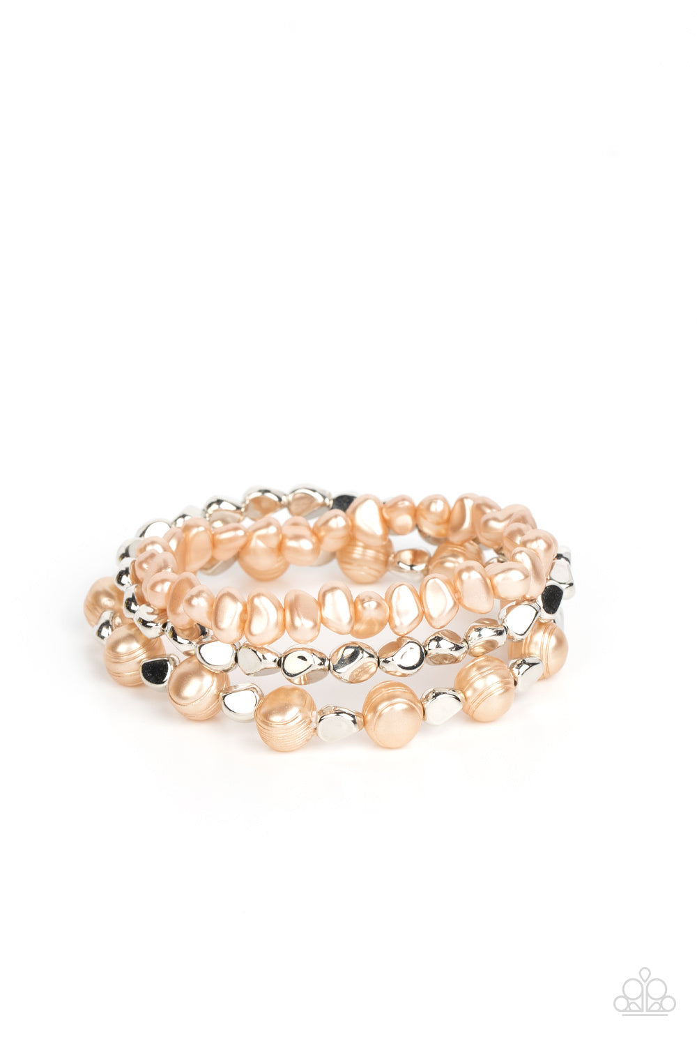 Shoreside Soiree - Brown pearl Bracelet - GODDESSBLINGS
