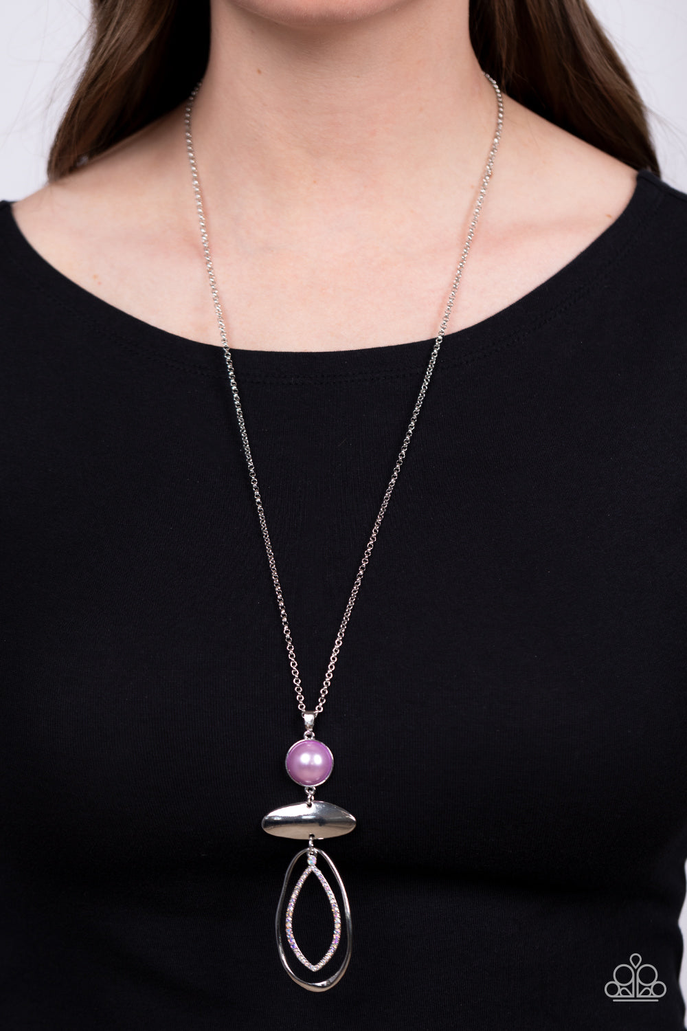 Modern Day Demure - Purple Necklace - GODDESSBLINGS