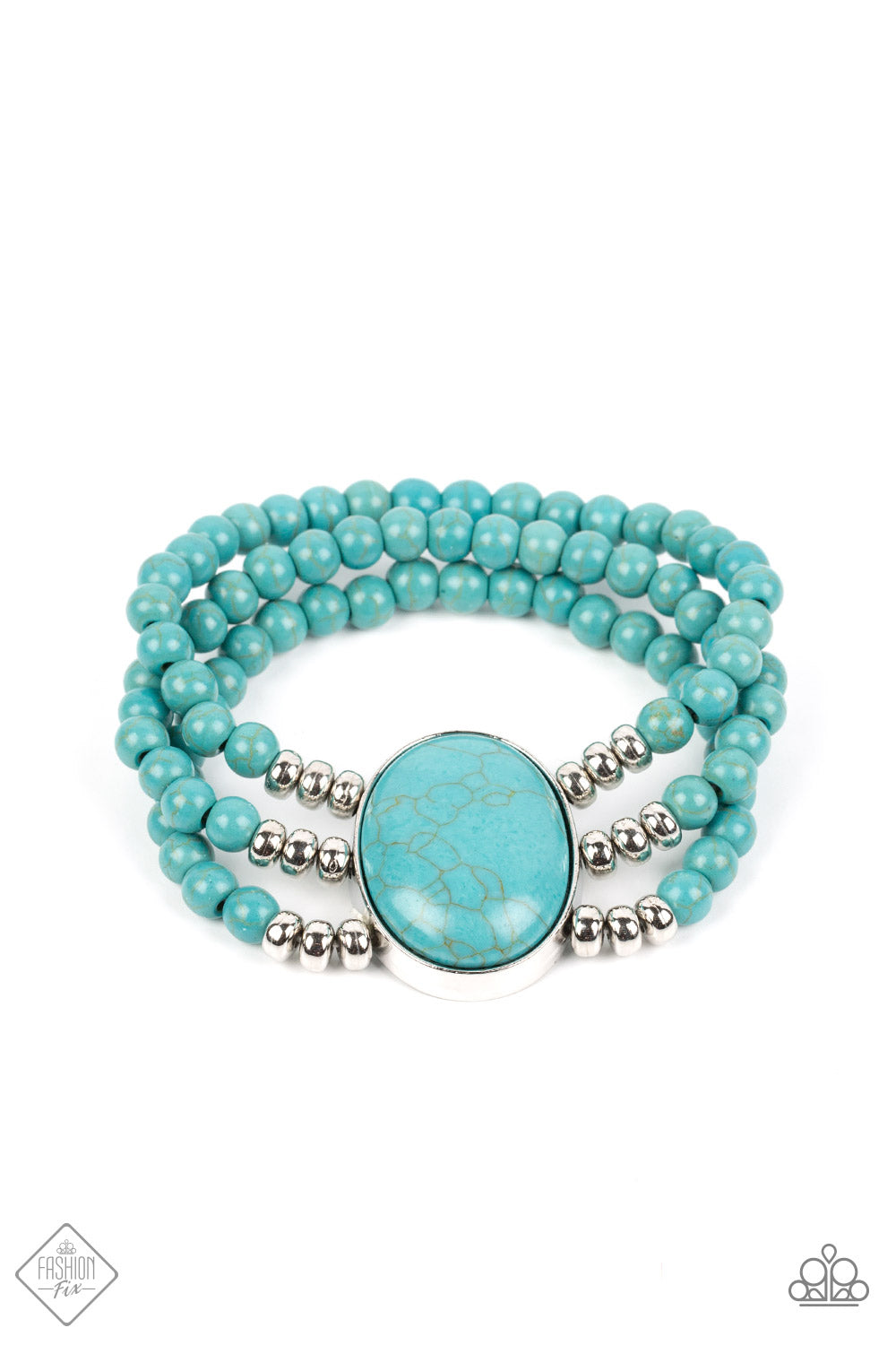 Stone Pools - Blue Bracelet set - GODDESSBLINGS