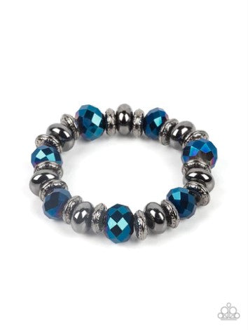 Power Pose - Blue Bracelet - GODDESSBLINGS