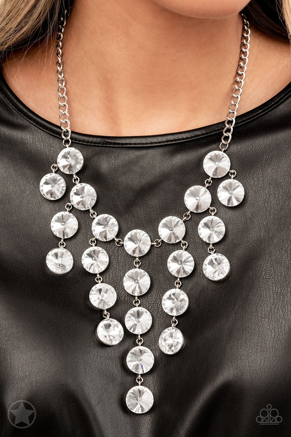 Spotlight Stunner Silver Necklace - GODDESSBLINGS