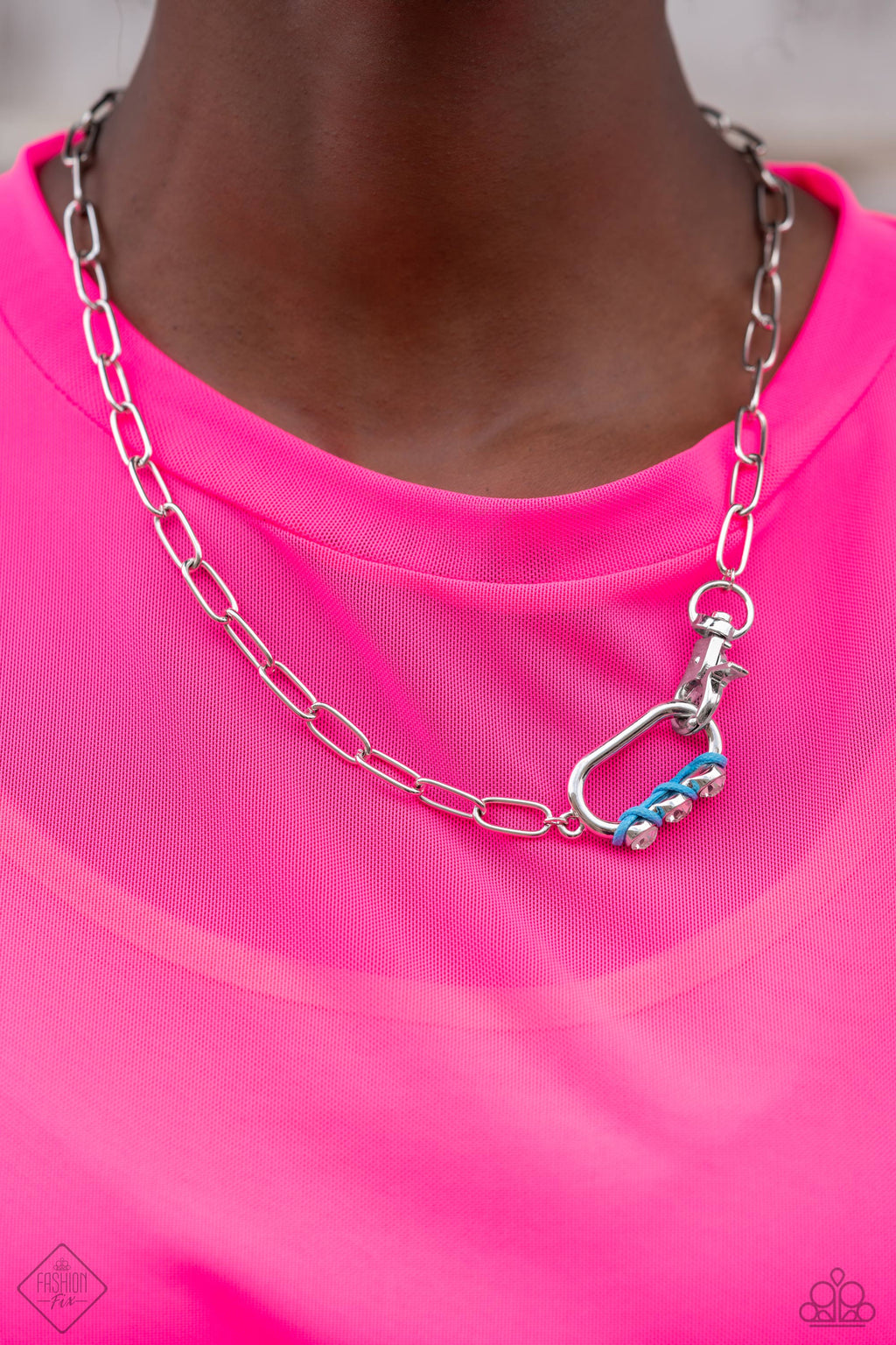 Don't Want to Miss a STRING - Blue Necklace