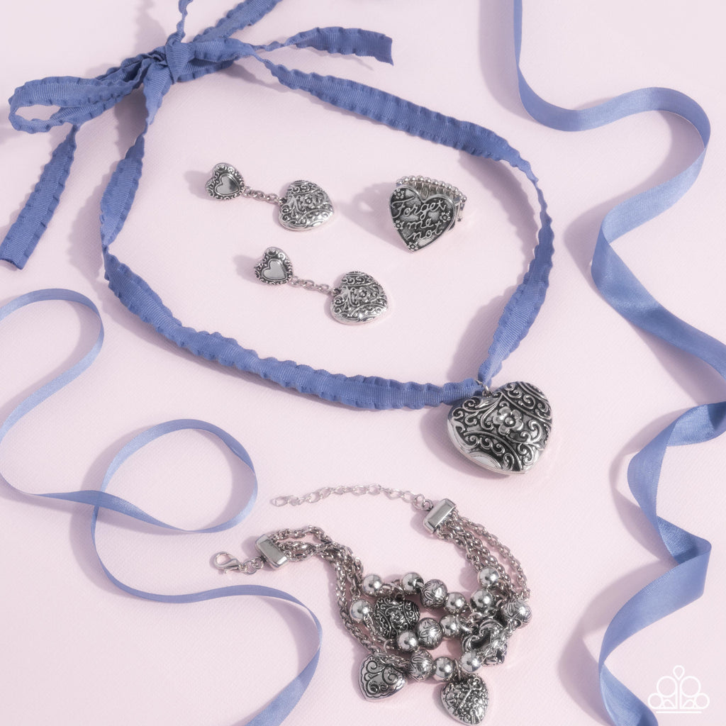 Rustic Ranking-Blue Necklace