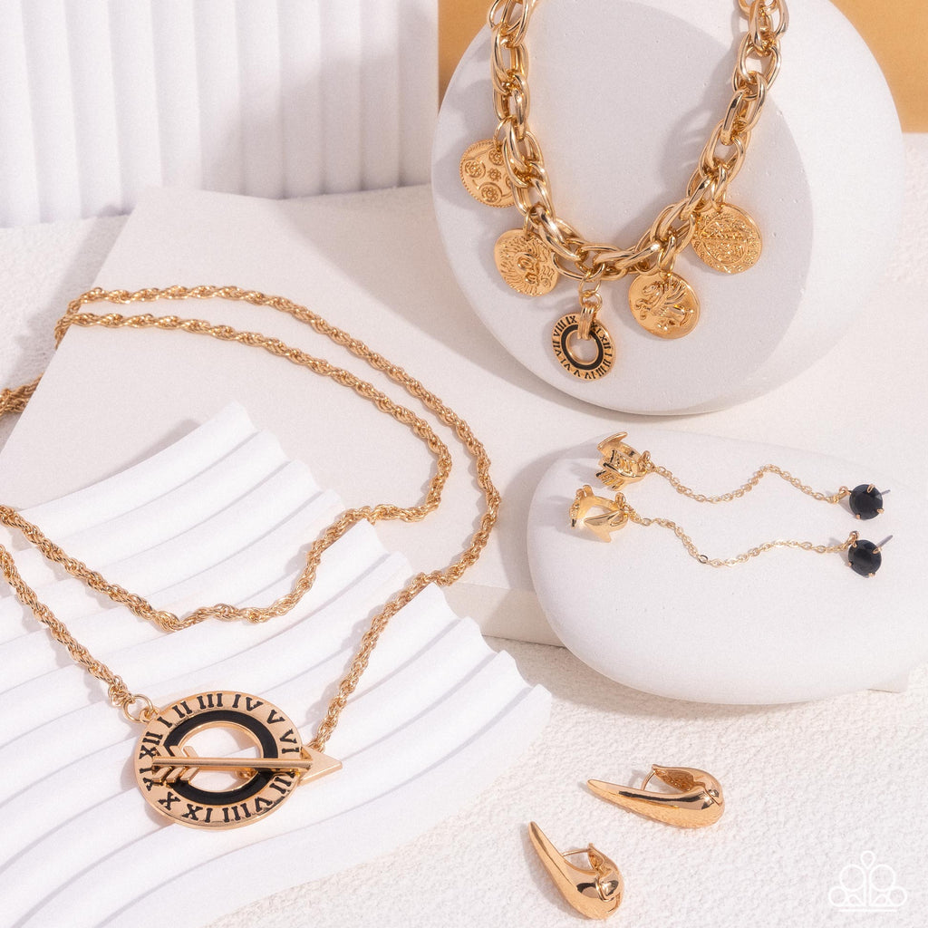 Embodying Enjoyment - Gold Necklace