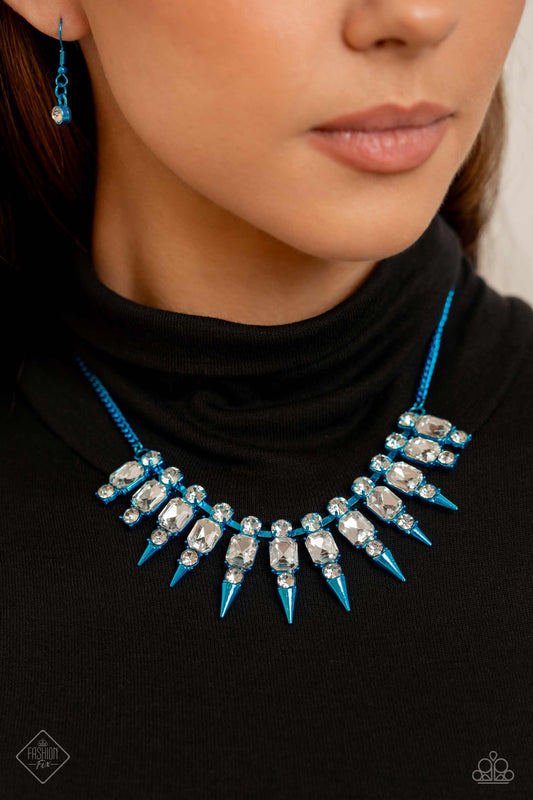 Punk Passion - Blue necklace