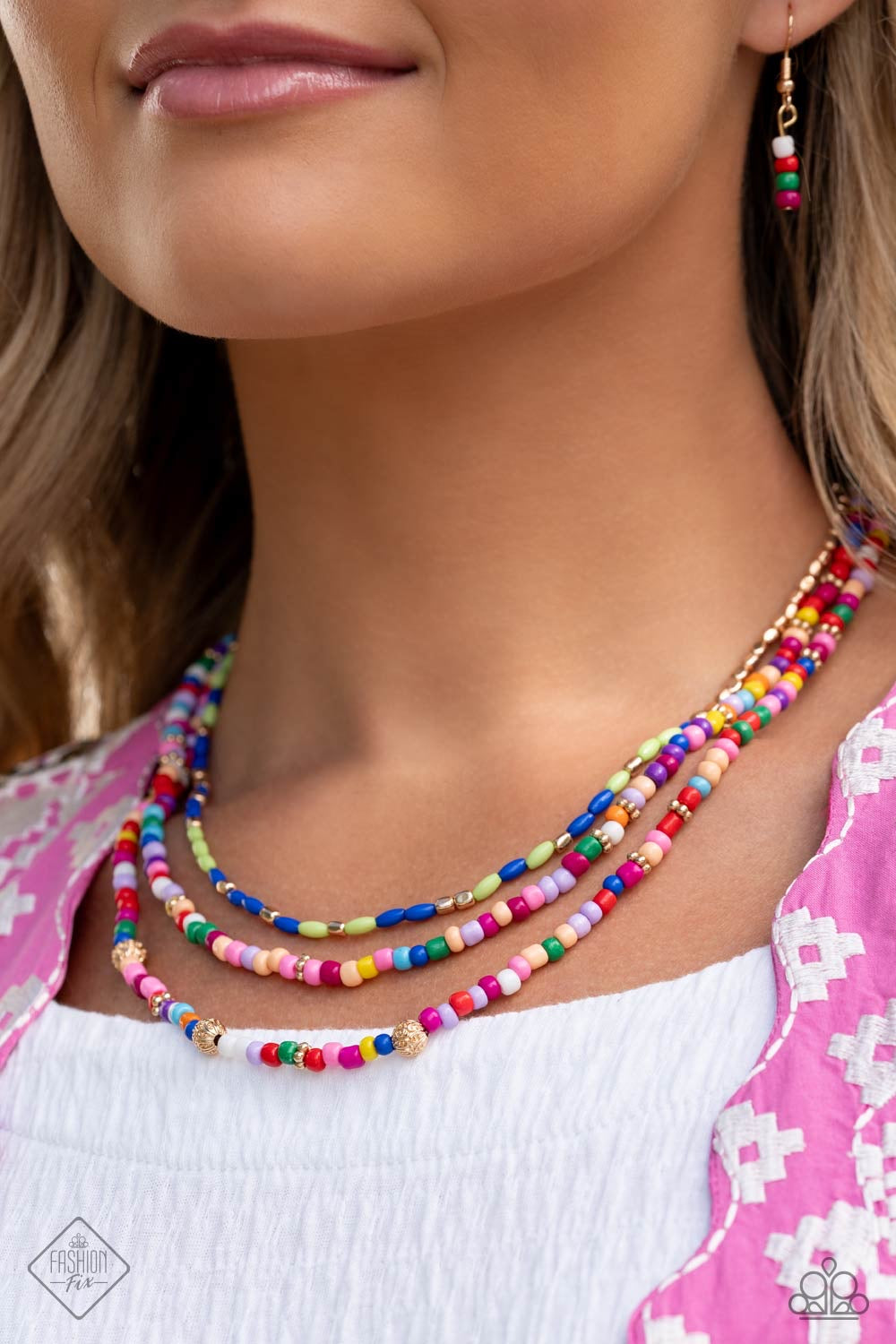 Multicolored Mashup Necklace