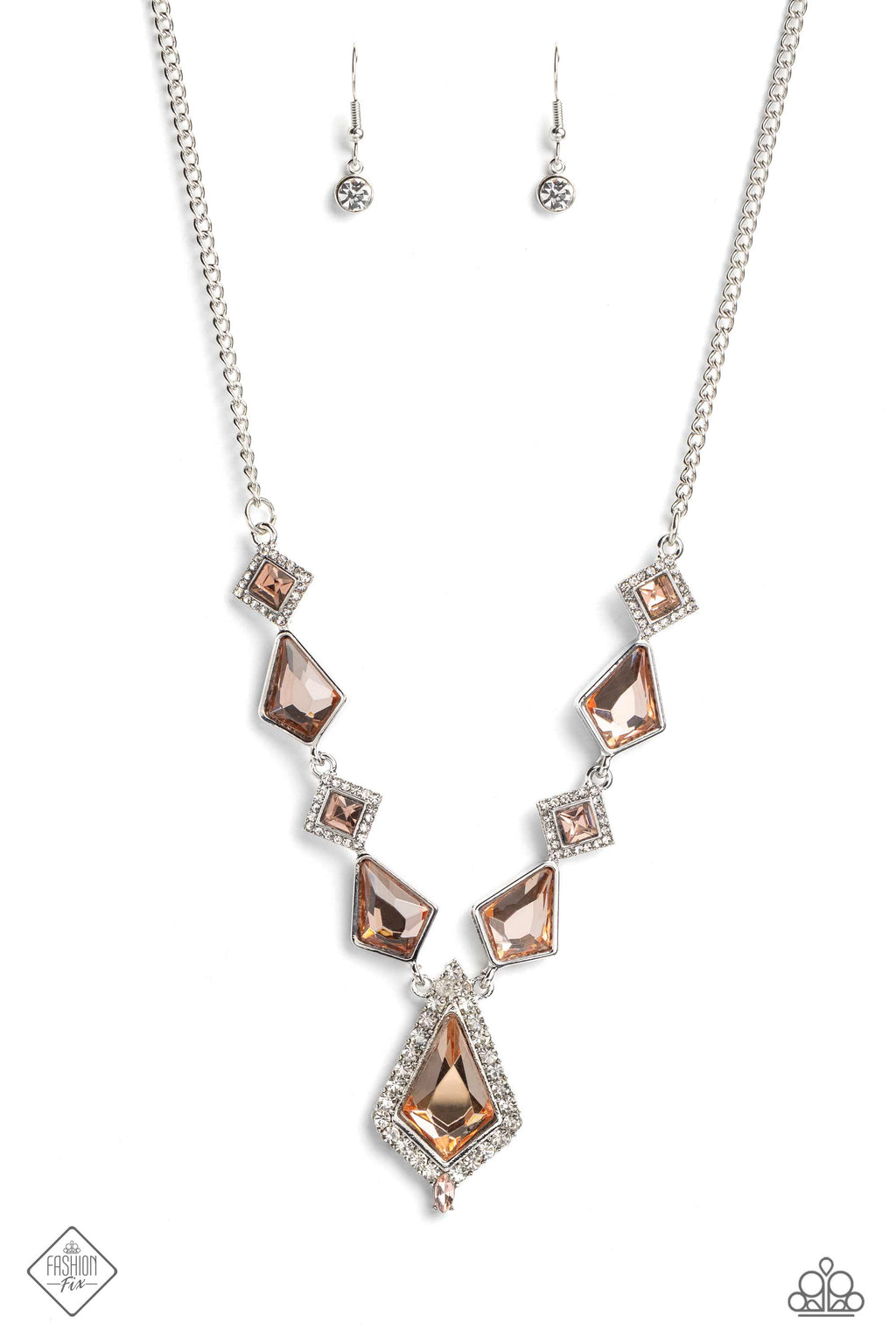 Sharp Showroom - Orange Necklace set