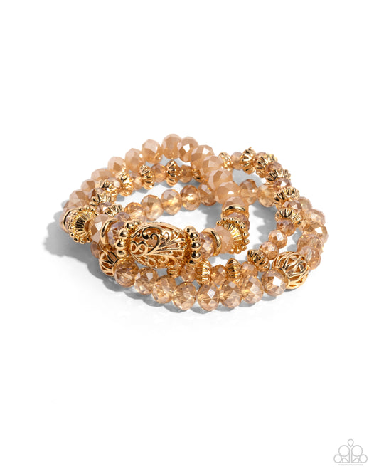 Malibu Maiden - Gold Bead Bracelet