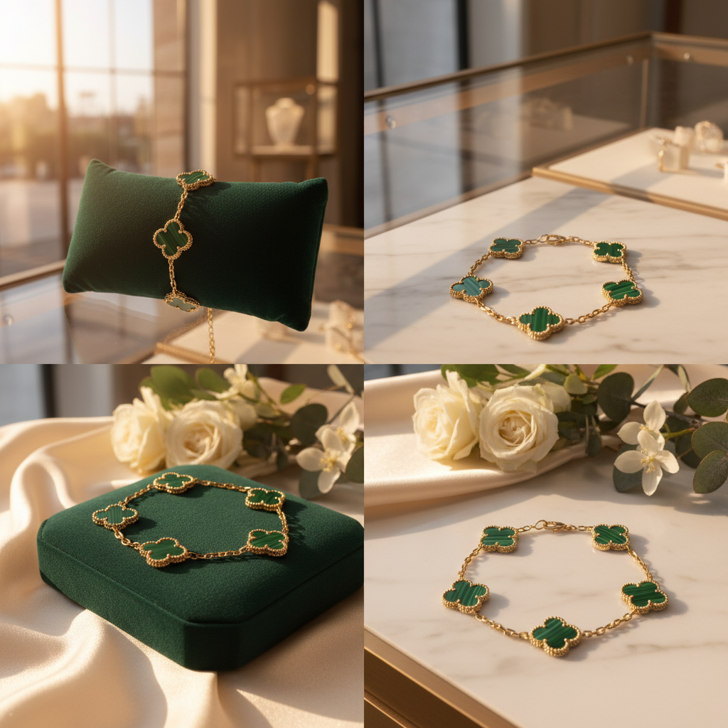 Bracelet in different settings