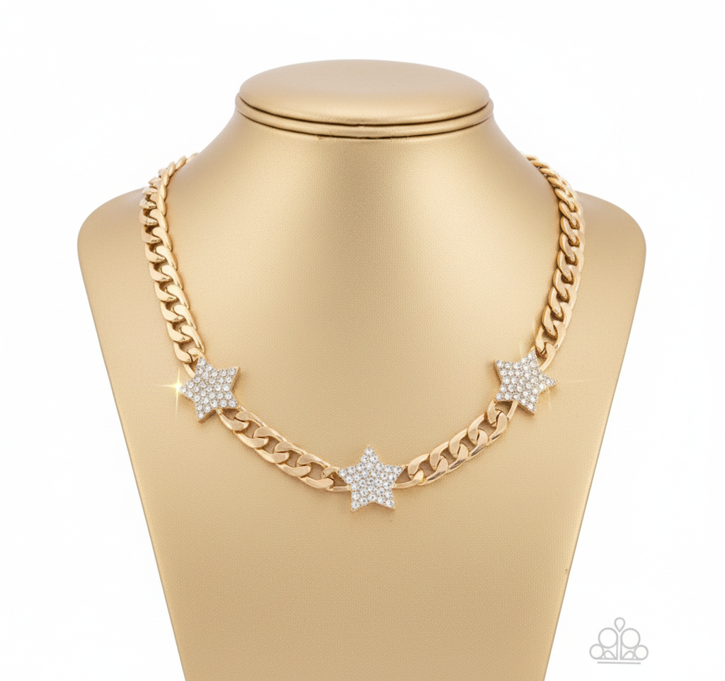 Display on jewelry stand