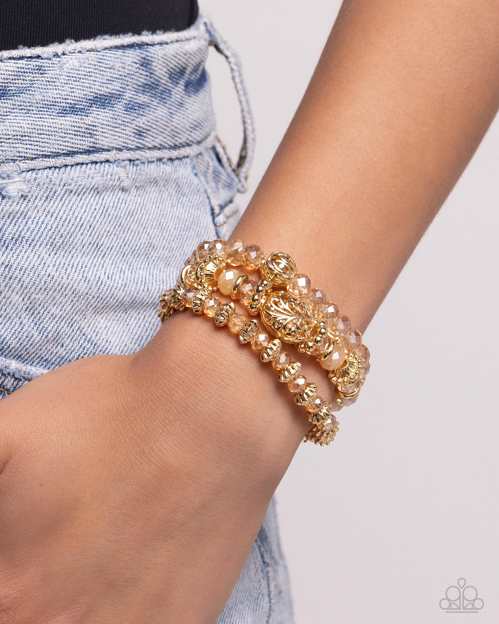 Malibu Maiden - Gold Bead Bracelet