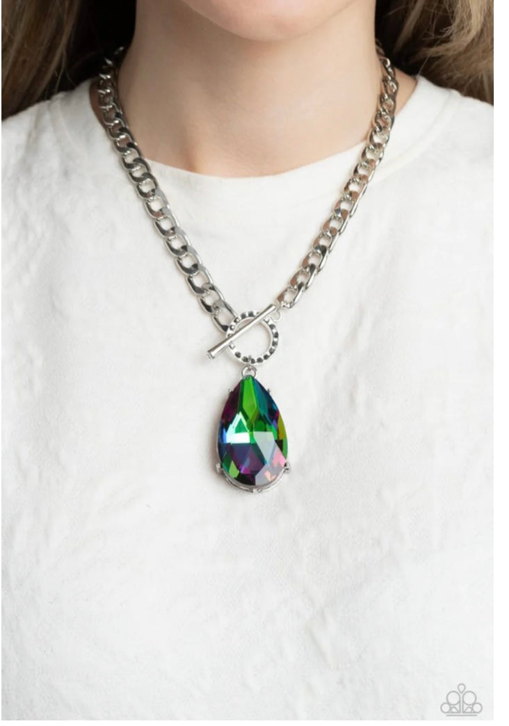 Edgy Exaggeration Multi Necklace