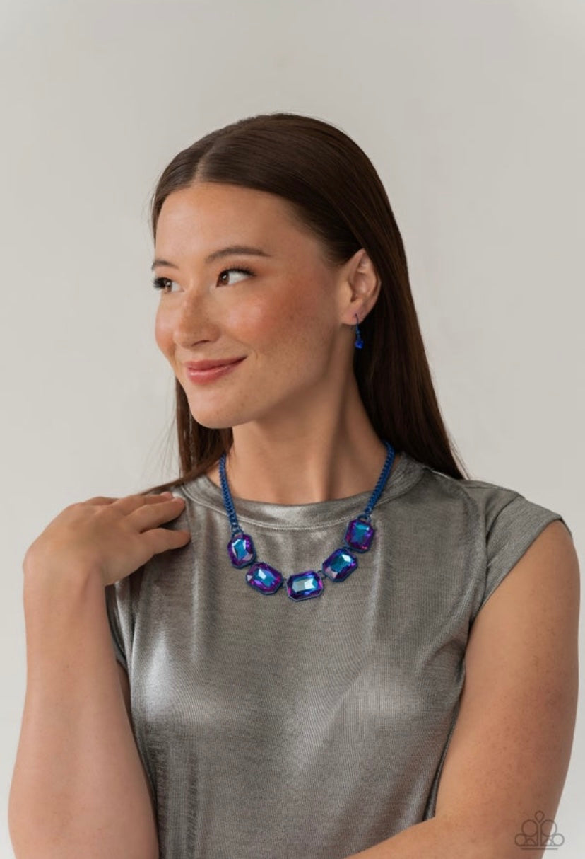 Emerald city couture Blue Necklace