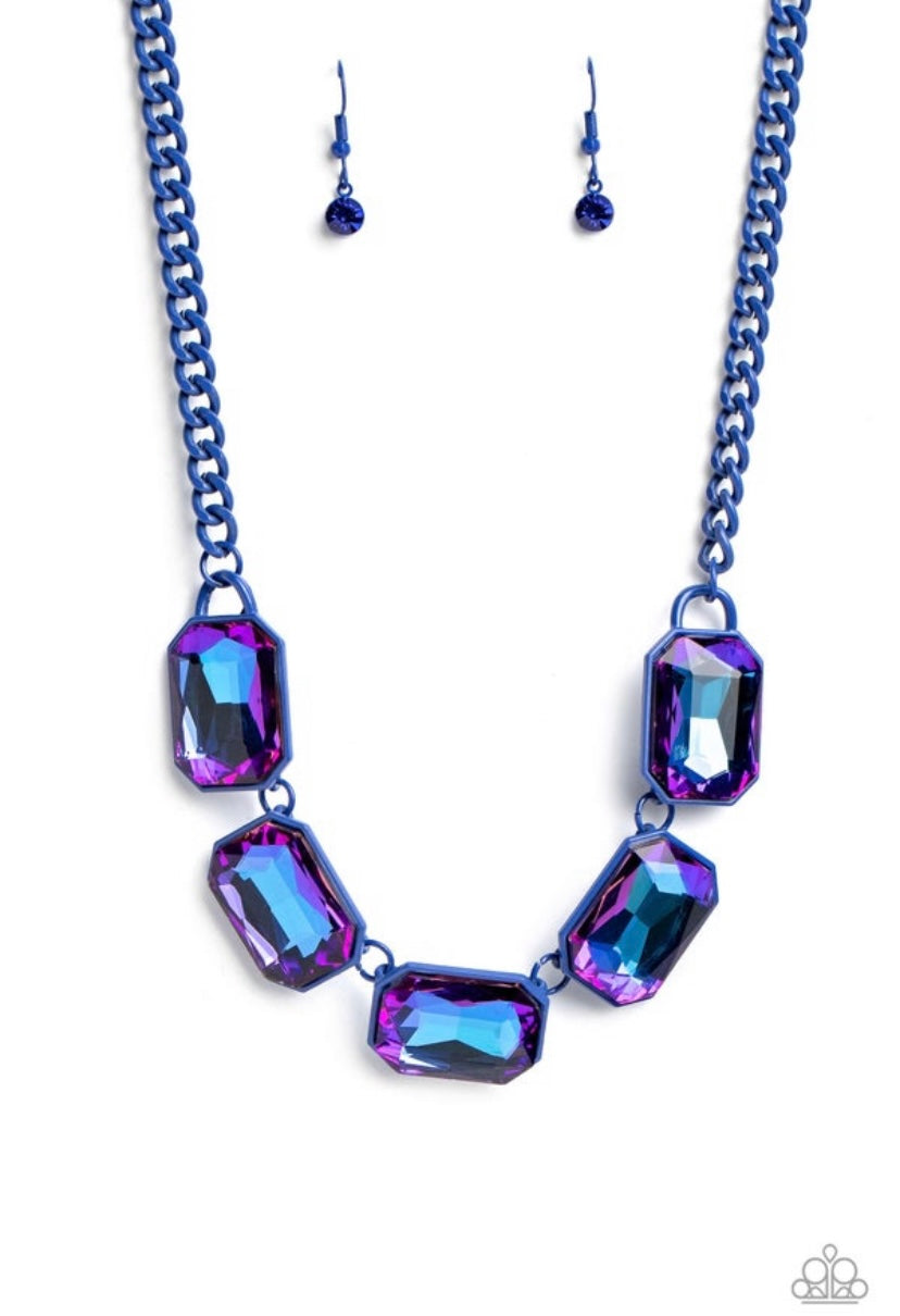 Emerald city couture Blue Necklace