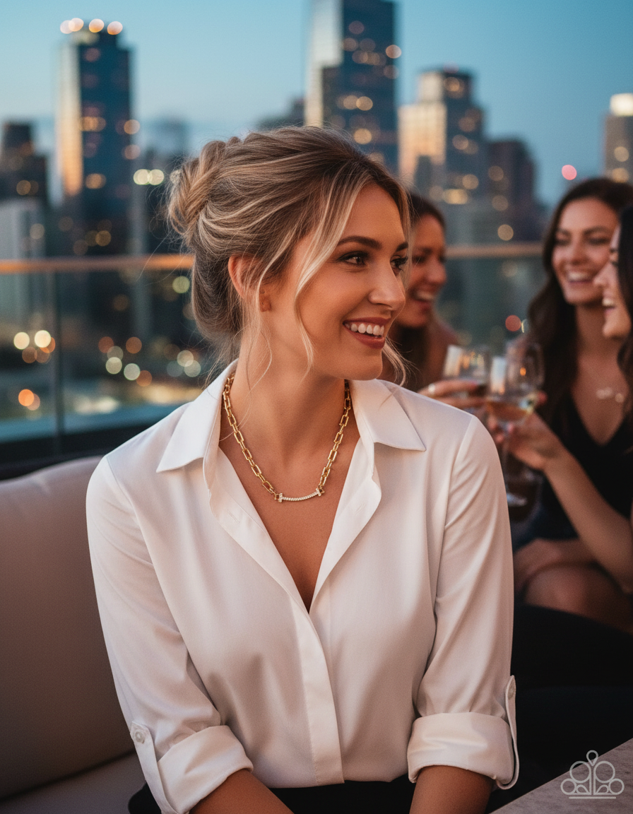 Rooftop Bar Girls Night