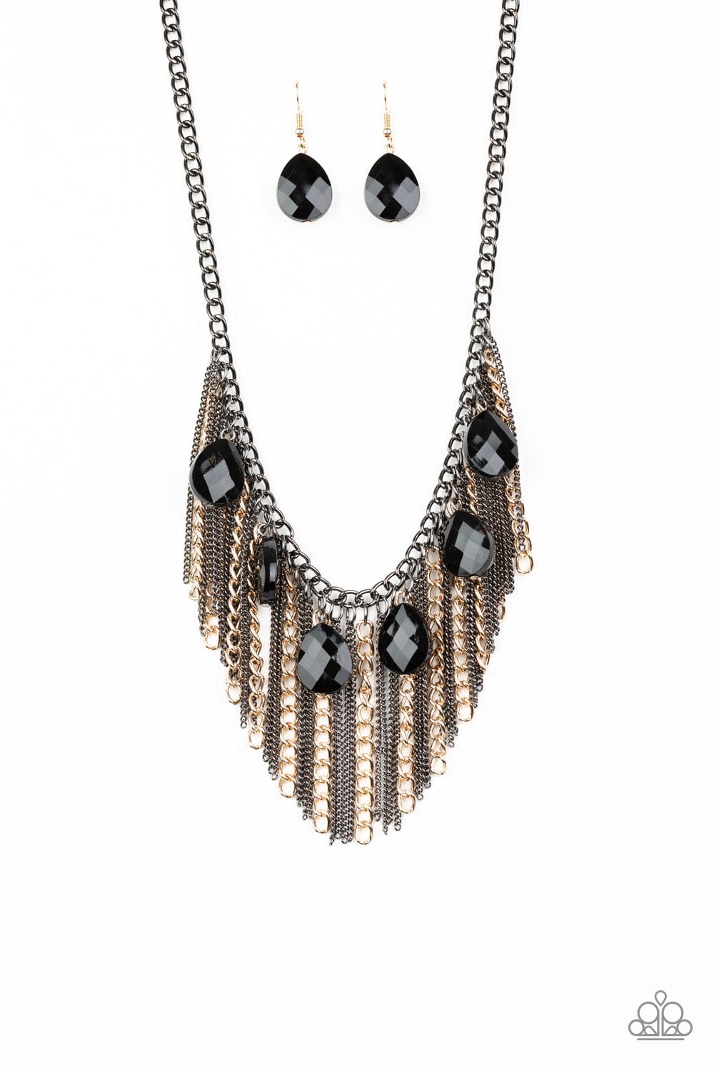 Vixen Conviction Black Necklace - GODDESSBLINGS