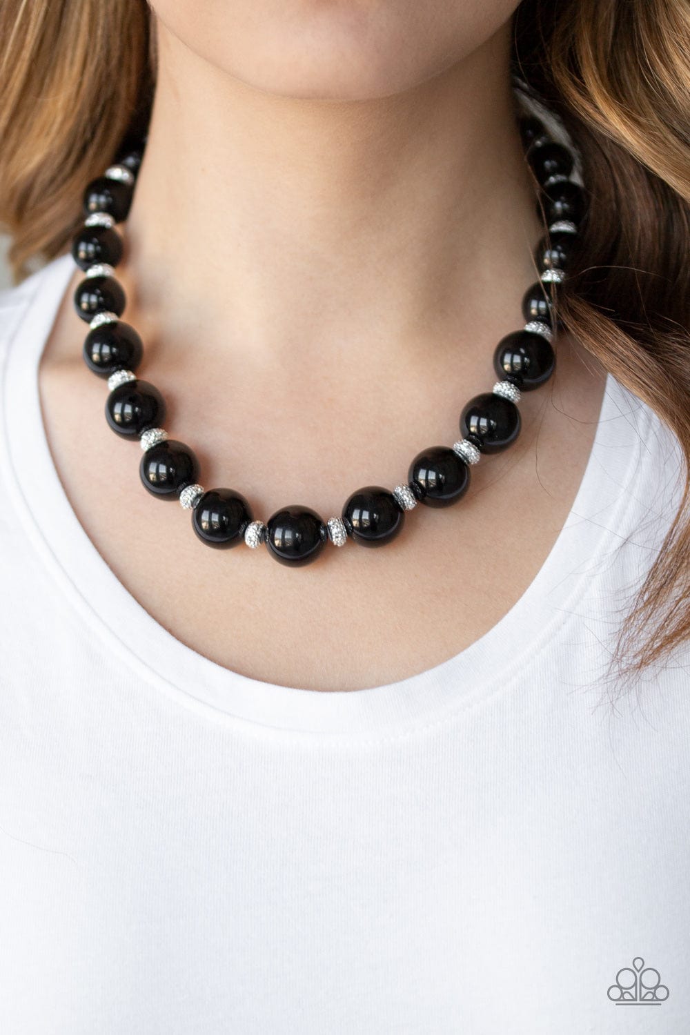 Uptown Heiress - Black necklace - GODDESSBLINGS