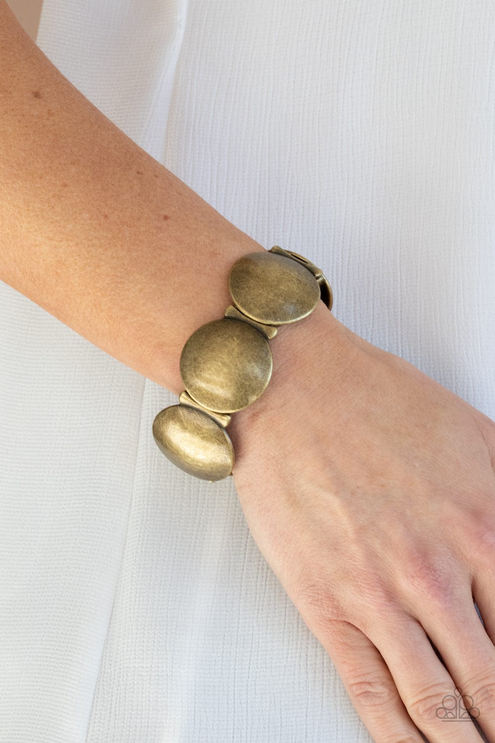 Going, Going, GONG! - Brass Bracelet - GODDESSBLINGS