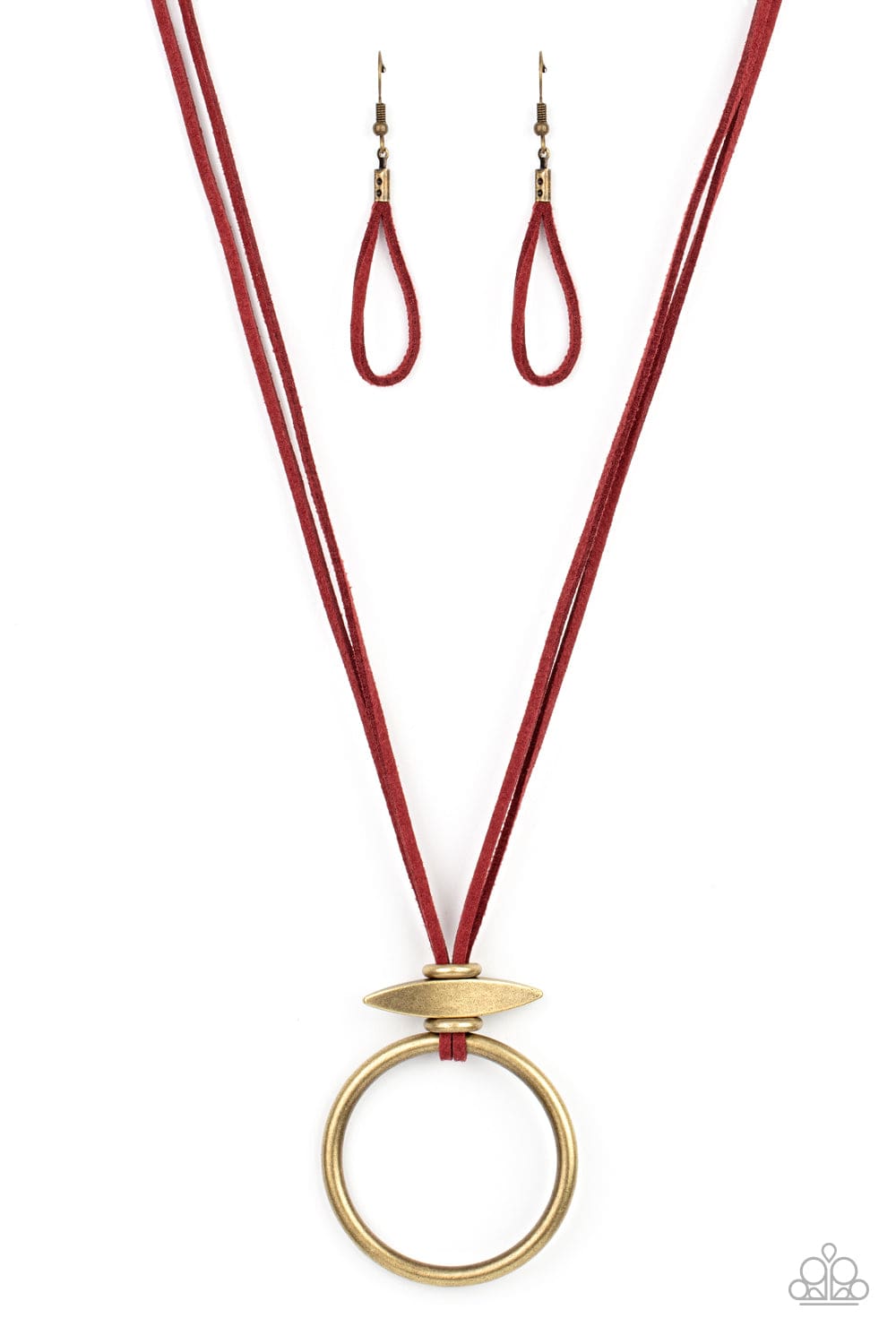 Noticeably - Red  necklace - GODDESSBLINGS