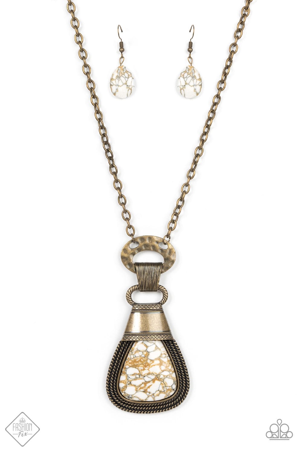 Rodeo Royale - Brass Necklace - GODDESSBLINGS