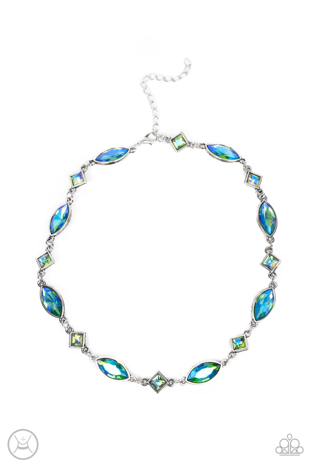 Prismatic Reinforcements - Green Necklace - GODDESSBLINGS