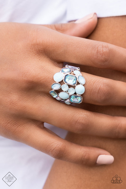 Multichromatic Meditation - Blue ring - GODDESSBLINGS