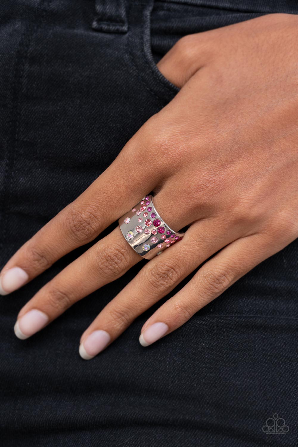 Sizzling Sultry - Pink Ring - GODDESSBLINGS