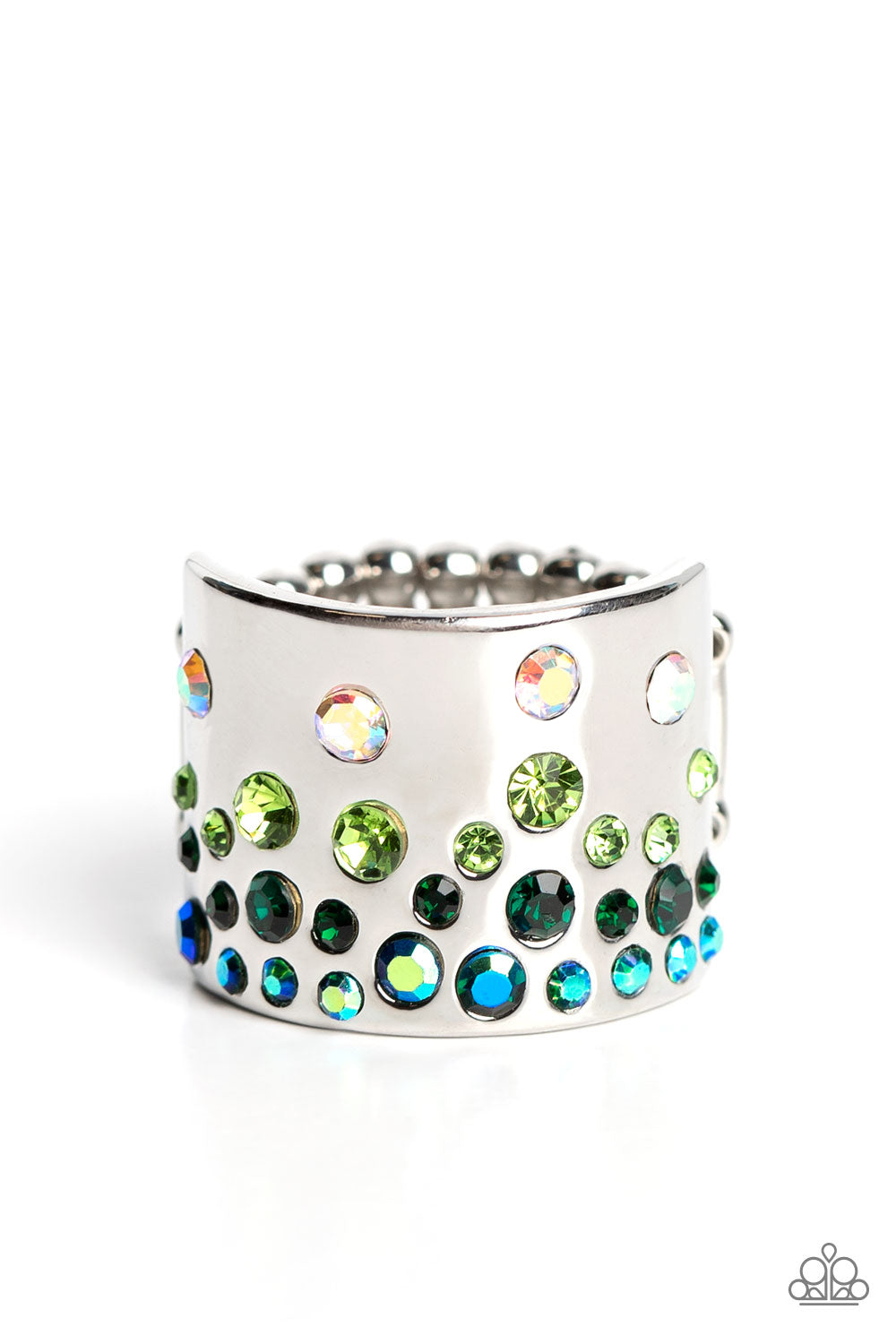 Sizzling Sultry - Green Ring - GODDESSBLINGS