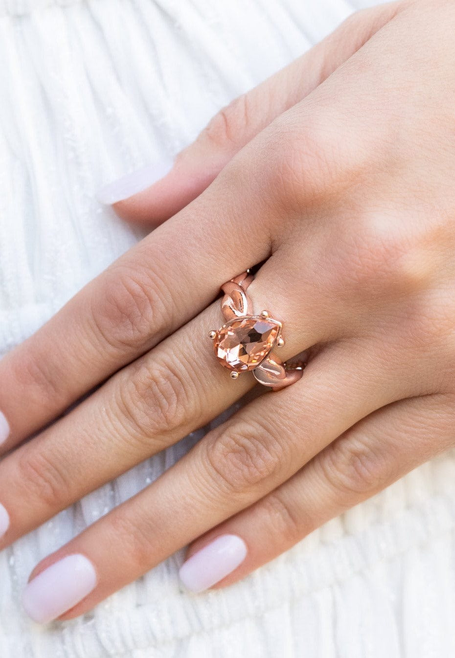 Law of Attraction - Rose Gold Ring - GODDESSBLINGS