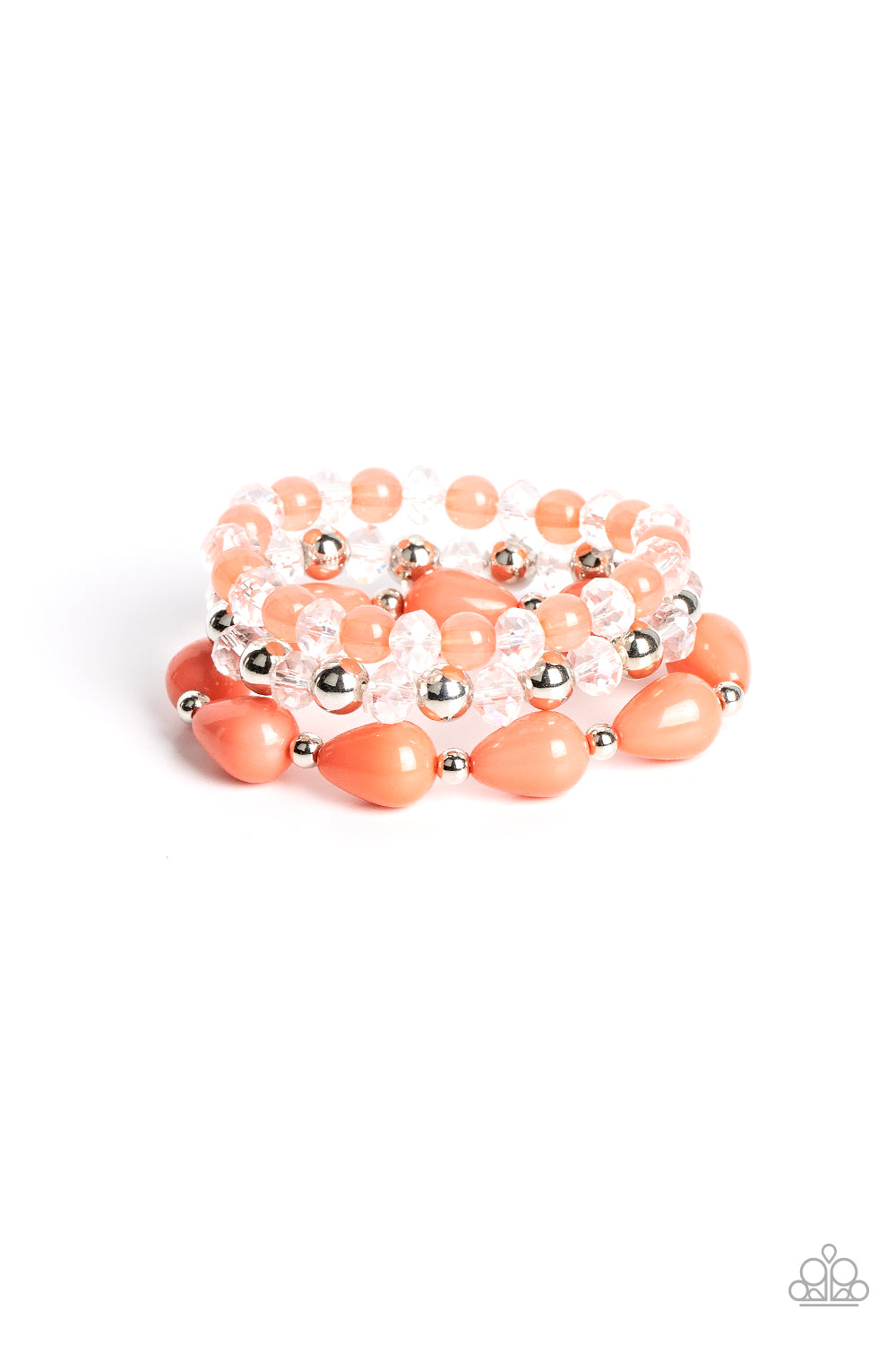 Beachside Brunch - Orange bracelet - GODDESSBLINGS