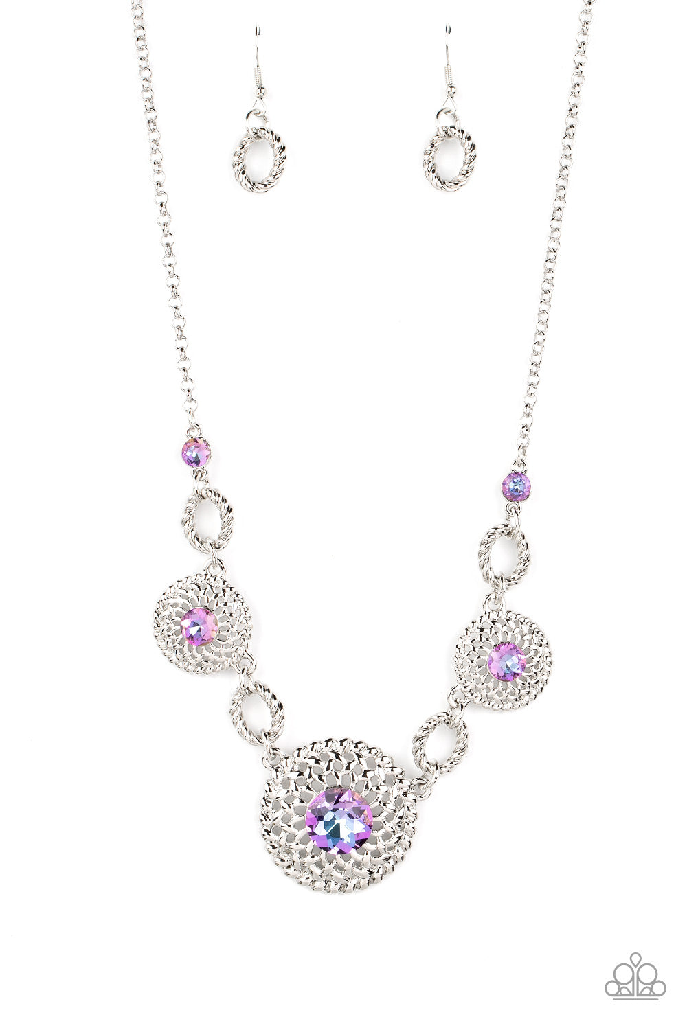 Cosmic Cosmos - Purple Necklace - GODDESSBLINGS