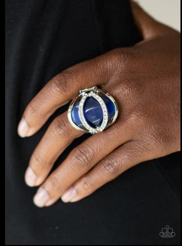 Paparazzi: Endless Enchantment, Blue Ring - GODDESSBLINGS