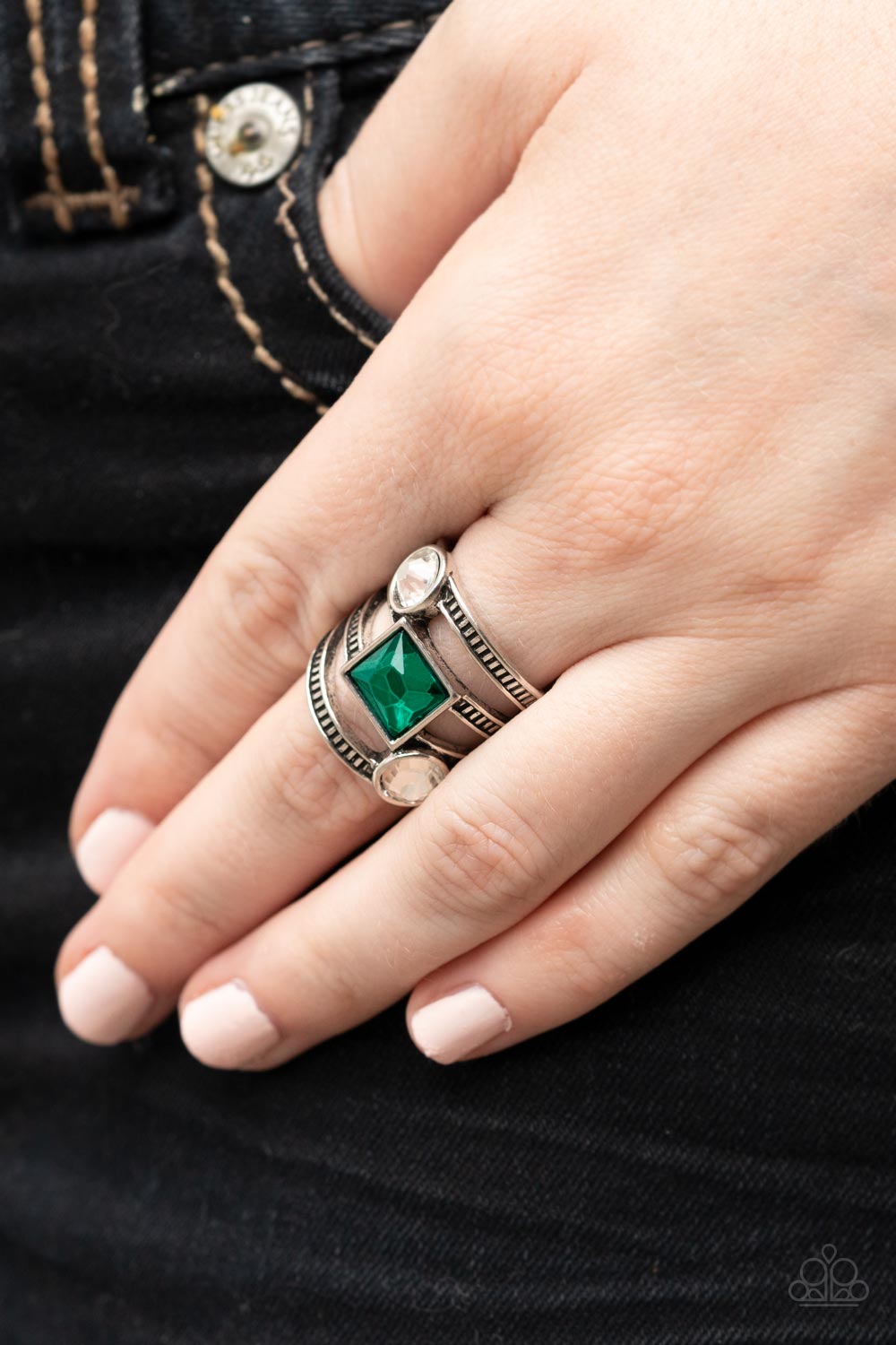 Galactic Governess - Green Ring - GODDESSBLINGS