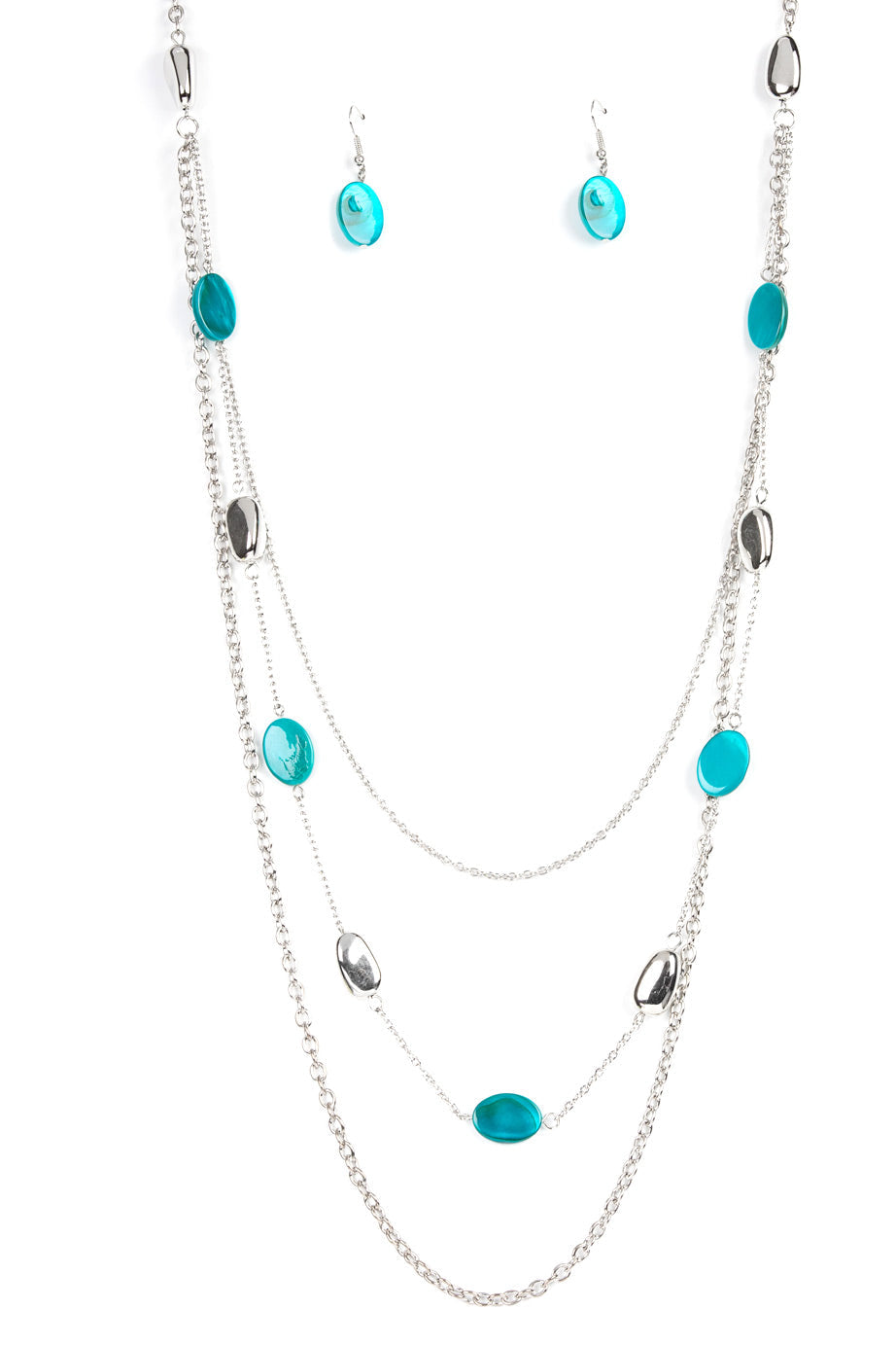 Barefoot and Beachbound - Blue Necklace - GODDESSBLINGS