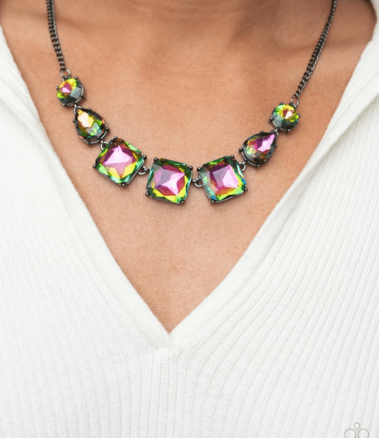 Unfiltered Confidence - Multi stone Necklace - GODDESSBLINGS