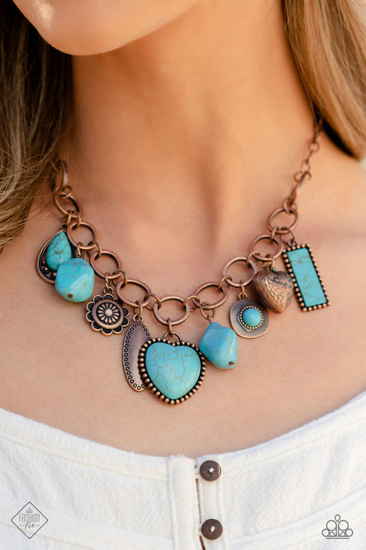 Countryside Collection - Copper charm necklace