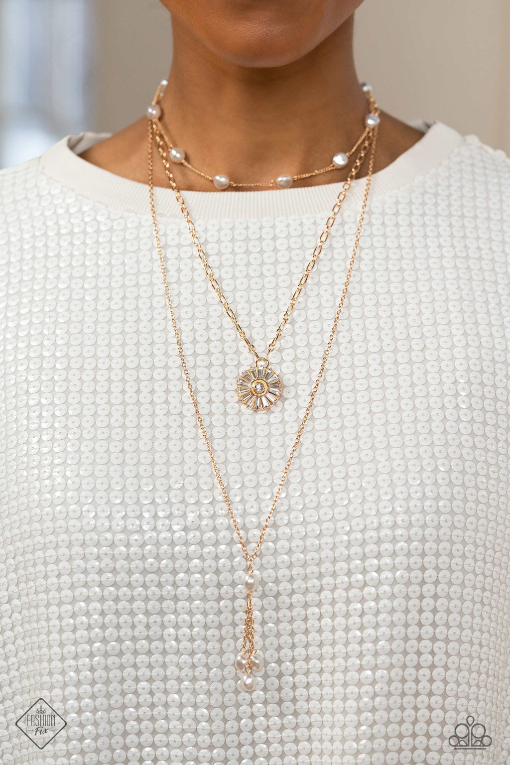 Necklace: "Audaciously Austen - Gold
